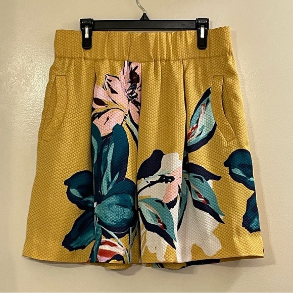 MAEVE by ANTHROPOLOGIE NWOT Tropicale Skirt in Yellow - Picture 5 of 9